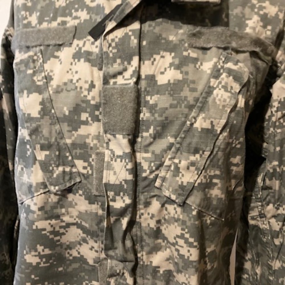 Unisex army combat shirt/coat - Picture 2 of 7